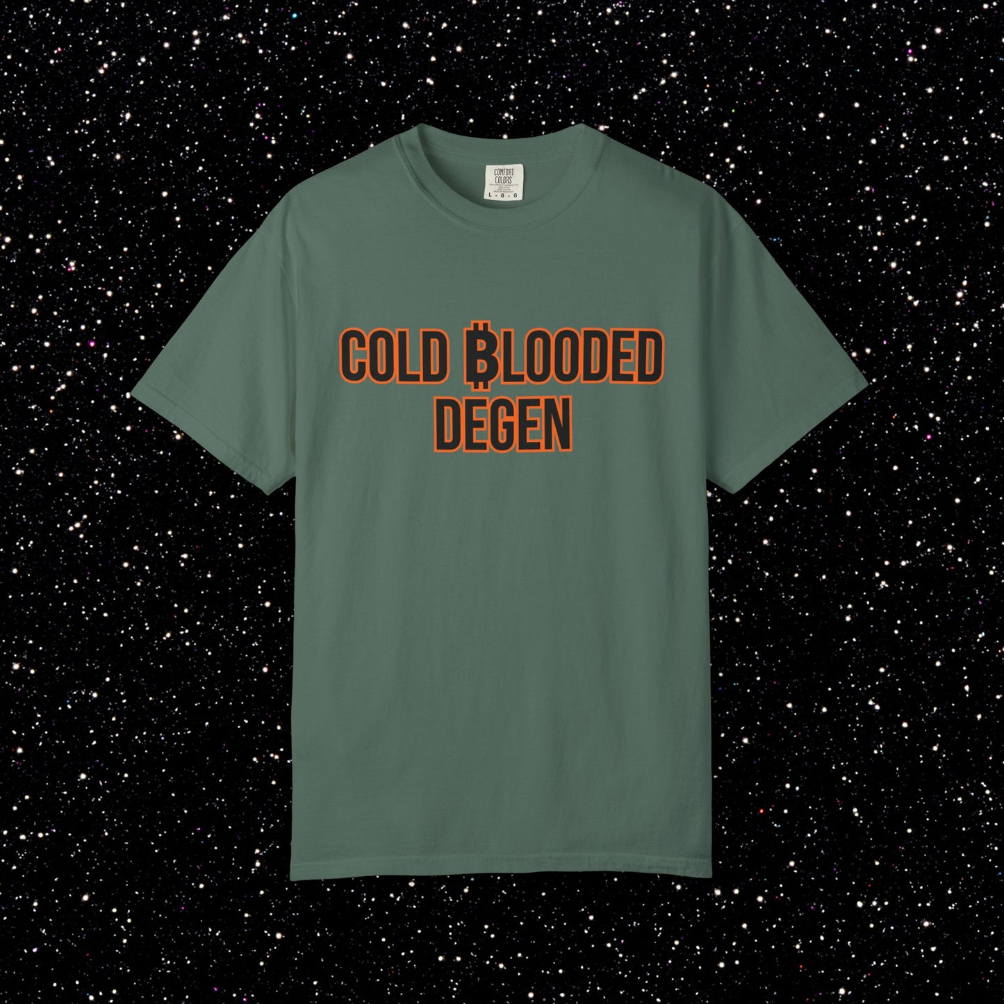 Cold Blooded Degen Bitcoin Tee