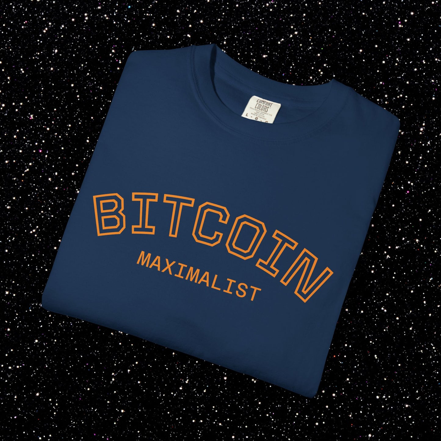 Bitcoin Maximalist College Tee