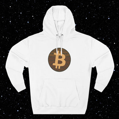 Bitcoin Tribal Logo Hoodie