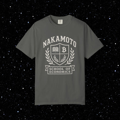 Nakamoto School of Economics Bitcoin Tee