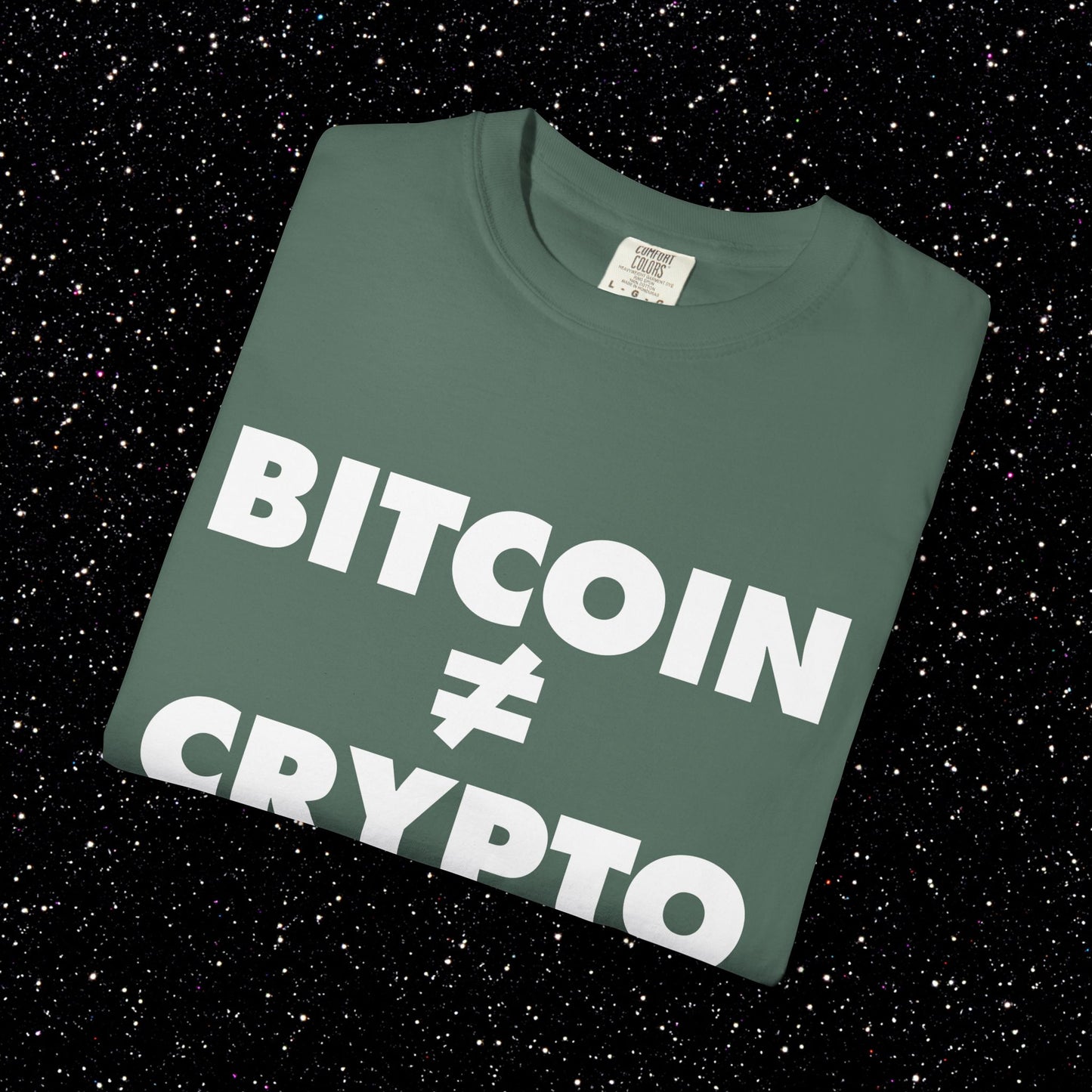 Bitcoin ≠ Crypto Tee