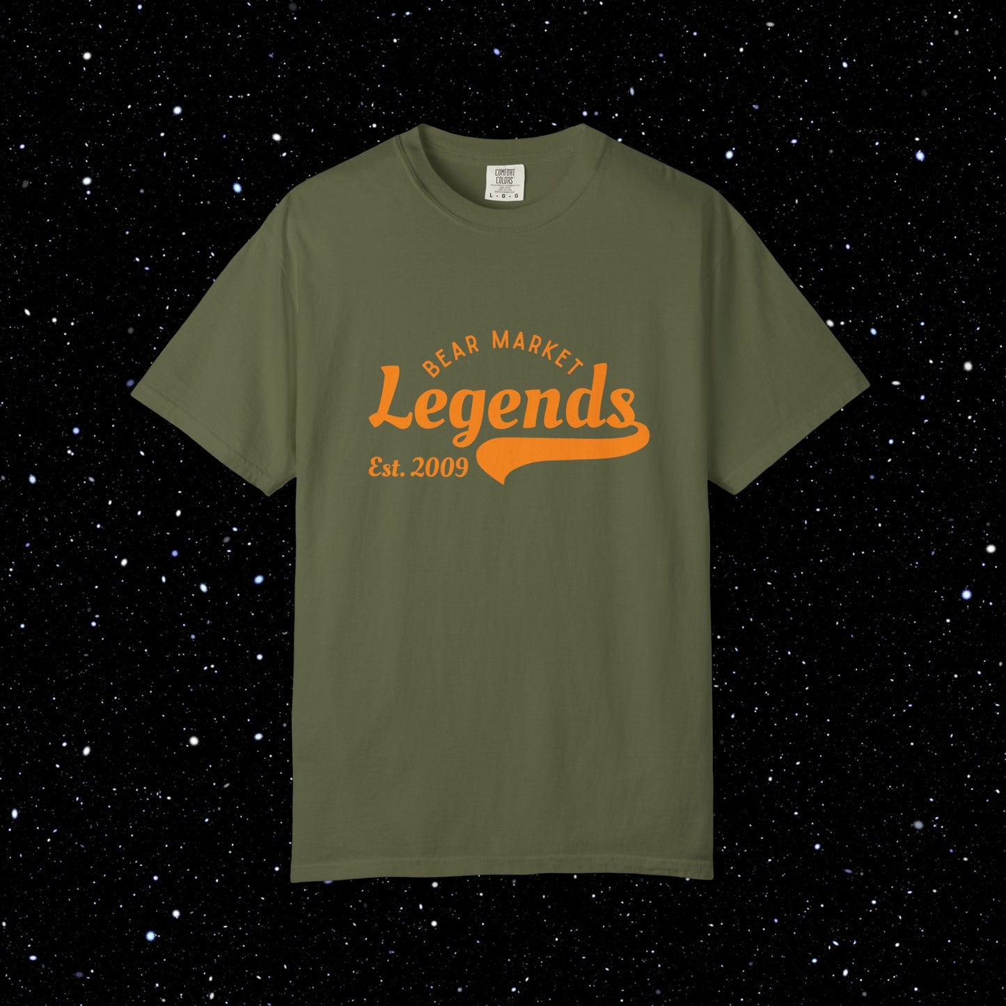 Bear Market Legends - Bitcoin Comfort Colors Tee Shirt