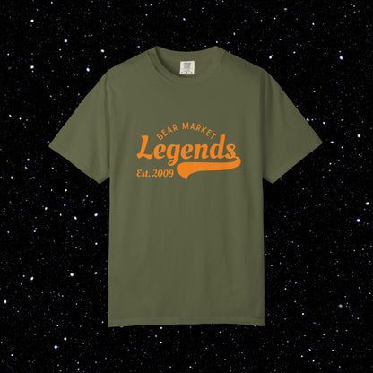 Bear Market Legends - Bitcoin Comfort Colors Tee Shirt