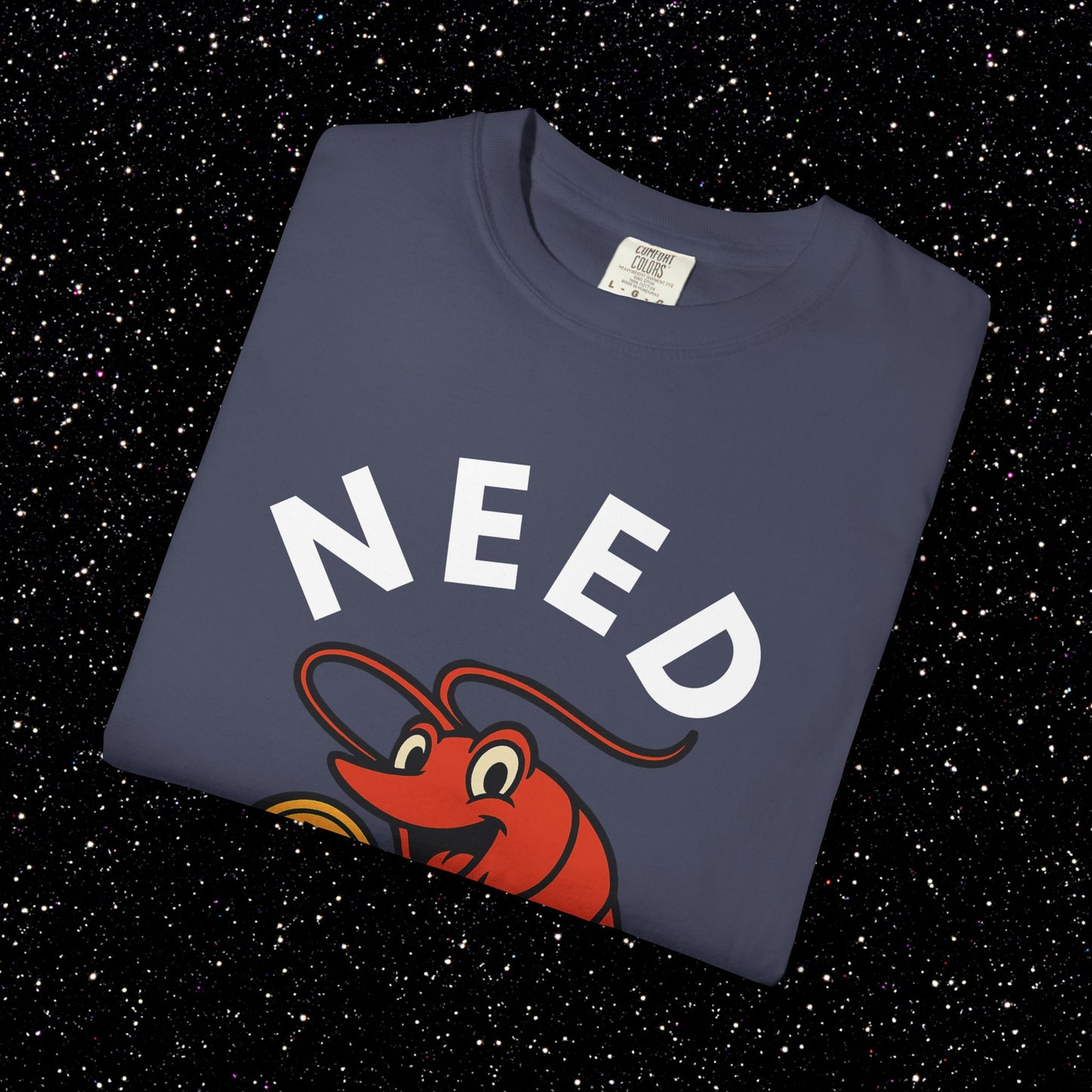 Bitcoin Shrimp Tee — "Need 0.1 BTC"