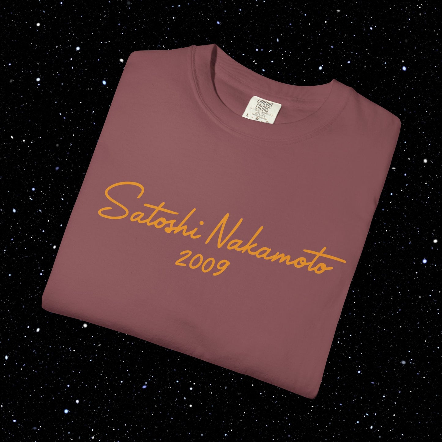 Satoshi Nakamoto 2009 Tee