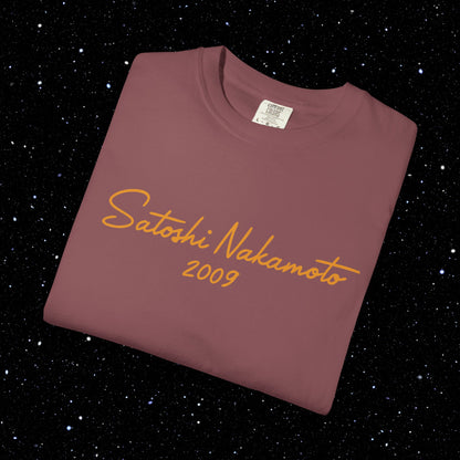 Satoshi Nakamoto 2009 Tee