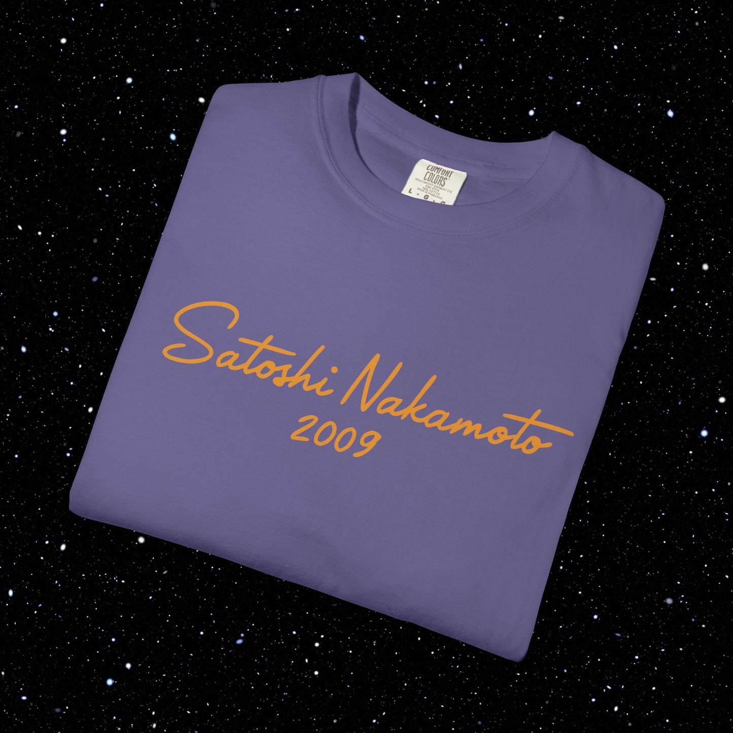 Satoshi Nakamoto 2009 Tee