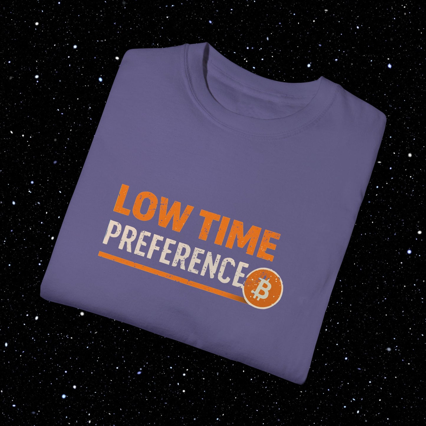 Low Time Preference Bitcoin Tee Shirt