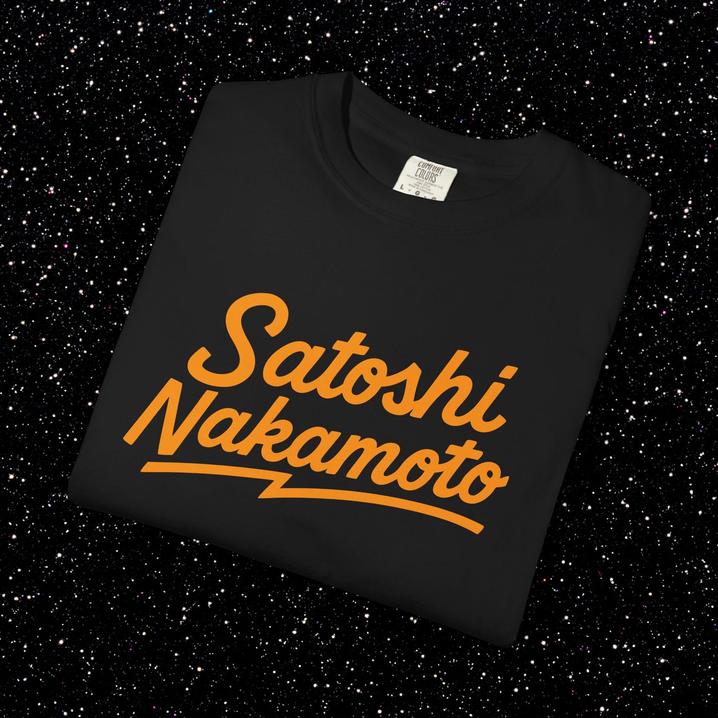 Satoshi Nakamoto Lightning Script Tee