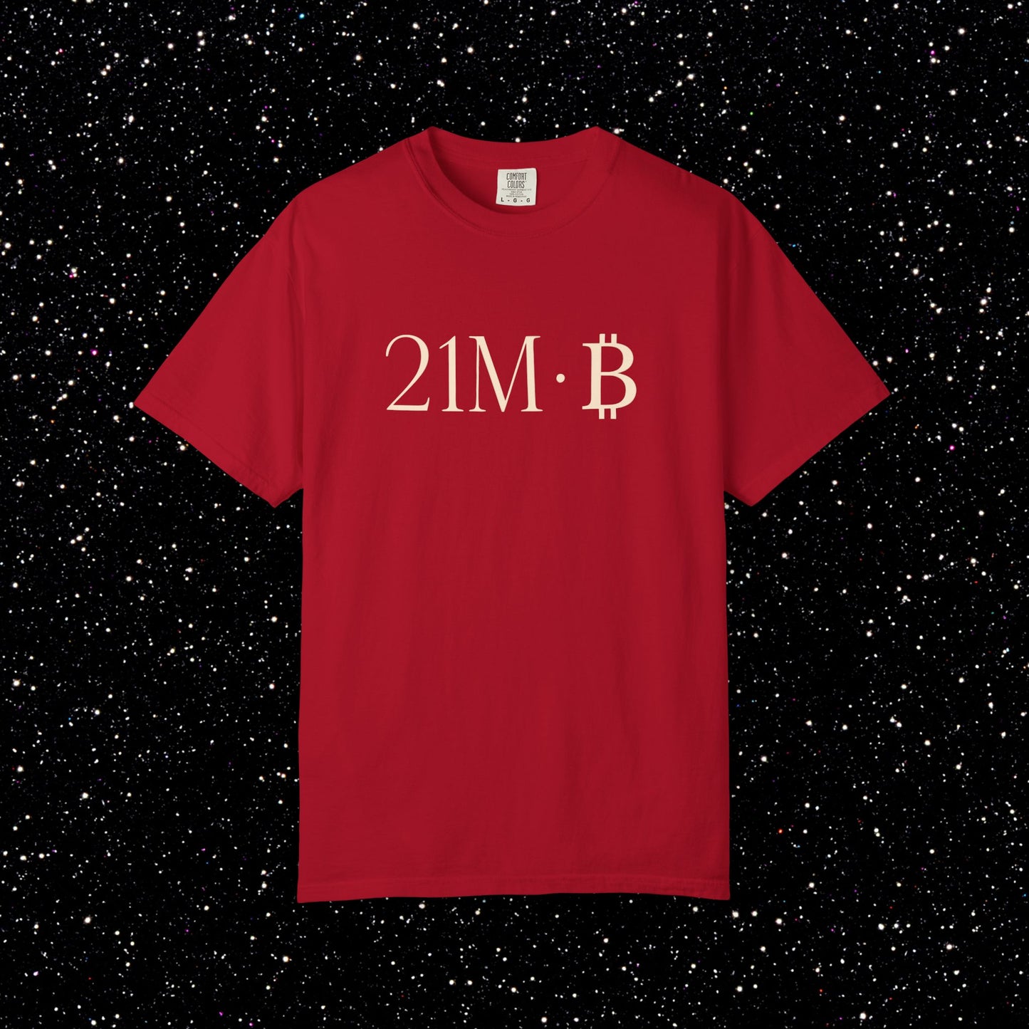 21M· Minimal Bitcoin Graphic T-Shirt