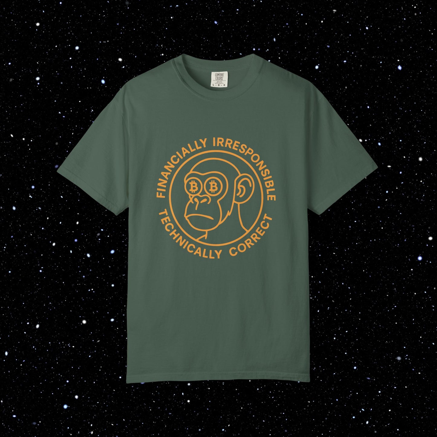 Financially Irresponsible Technically Correct Bitcoin Tee