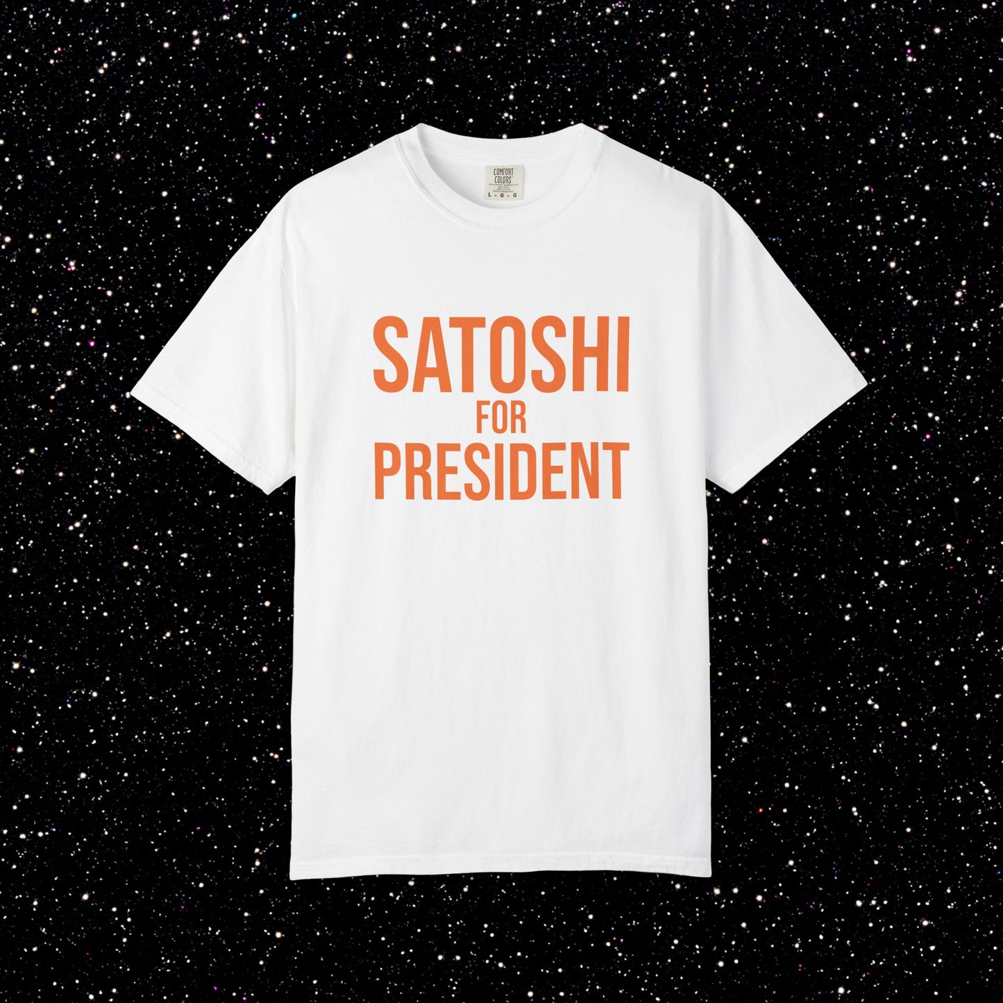 Satoshi for President Bitcoin Tee