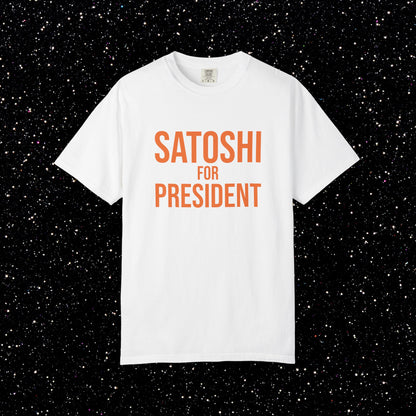 Satoshi for President Bitcoin Tee