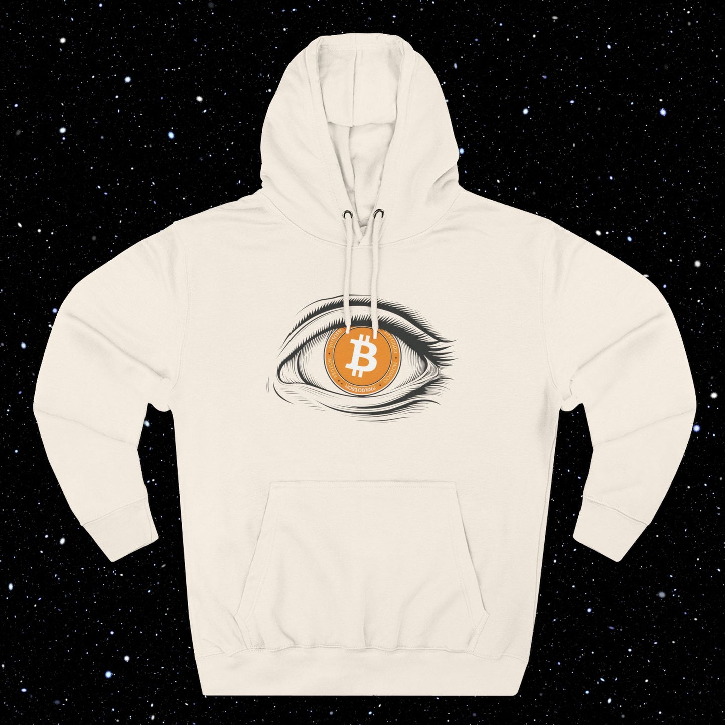 Bitcoin Vision Fleece Hoodie