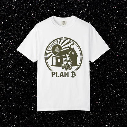 PLAN ₿ Shirt | Bitcoin Plan B Survival Graphic Tee