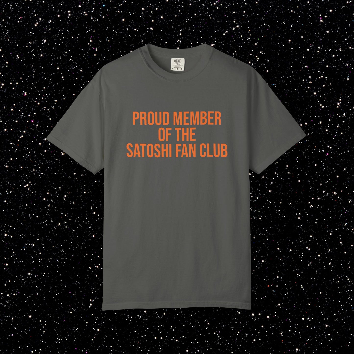 Proud Member of the Satoshi Fan Club Bitcoin Tee