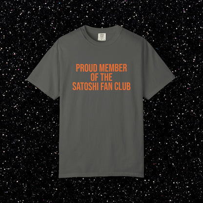 Proud Member of the Satoshi Fan Club Bitcoin Tee