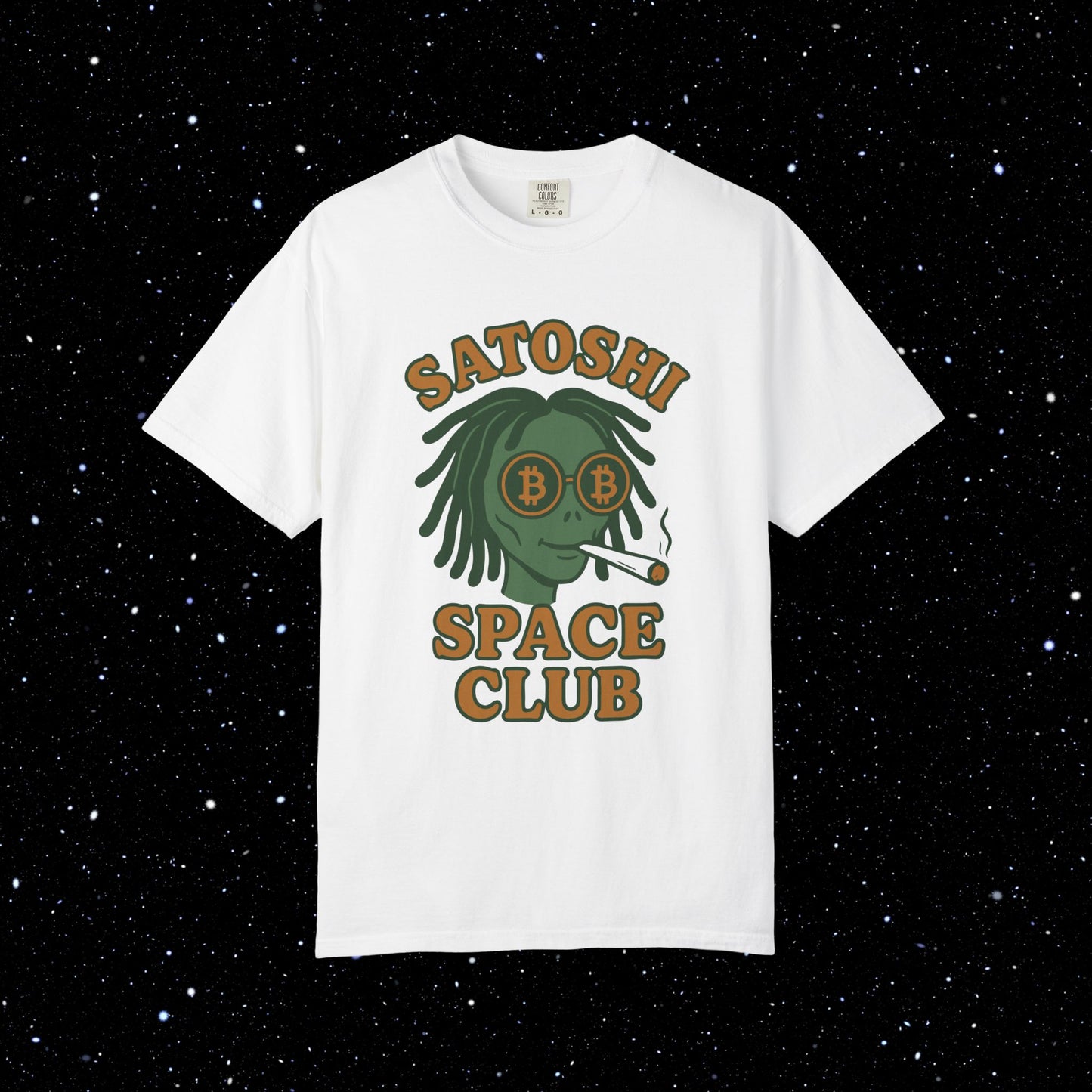 Satoshi Space Club - Spaced Alien Tee
