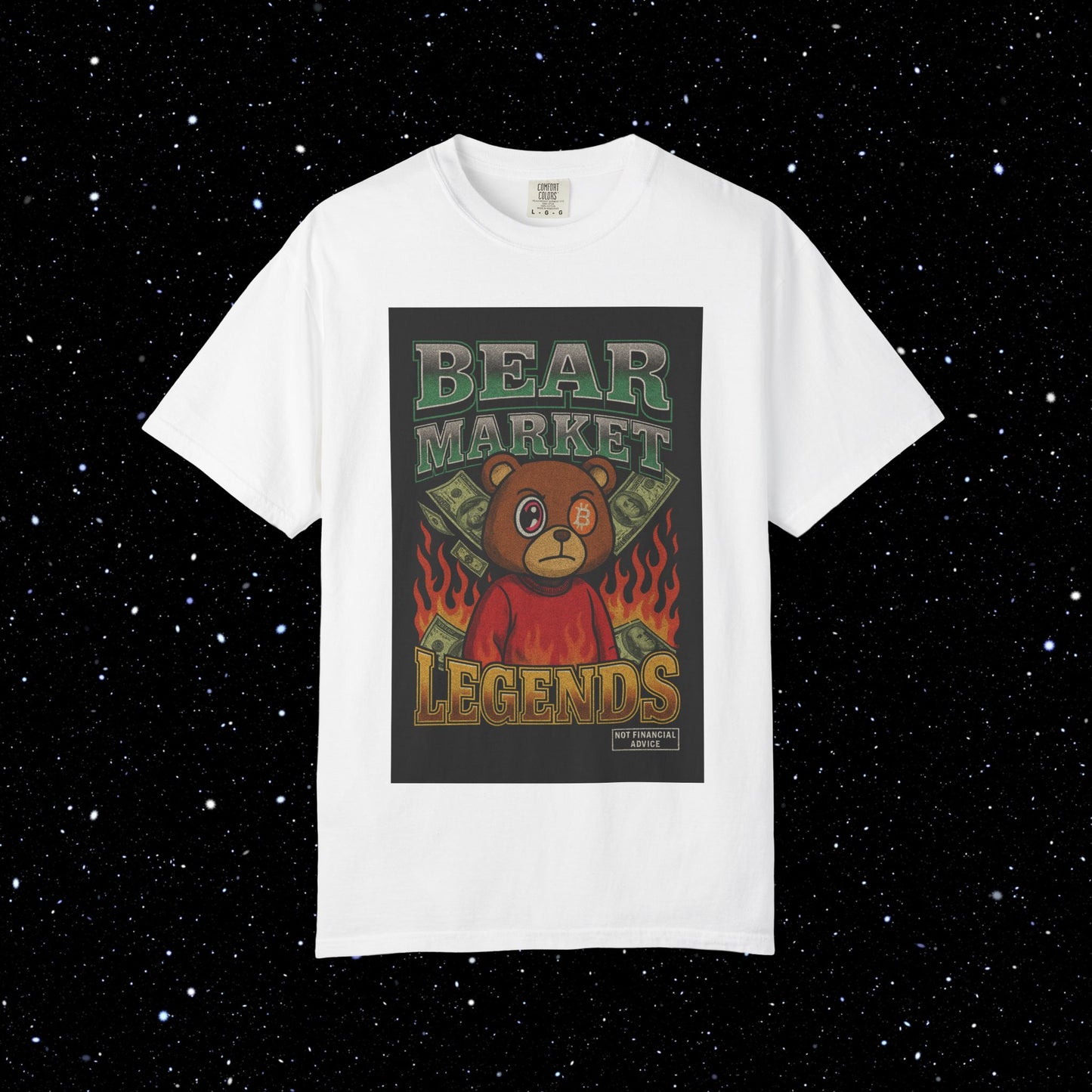 Bear Market Legends - Bootleg Comfort Colors Tee Shirt