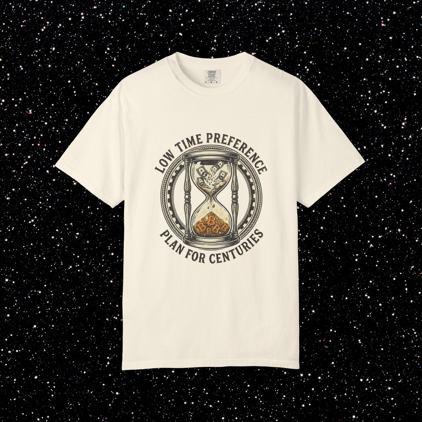Bitcoin Low Time Preference Hour Glass Tee