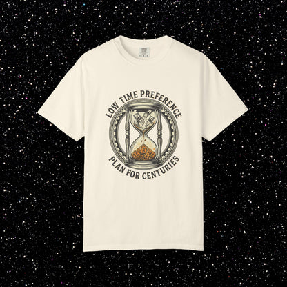 Bitcoin Low Time Preference Hour Glass Tee