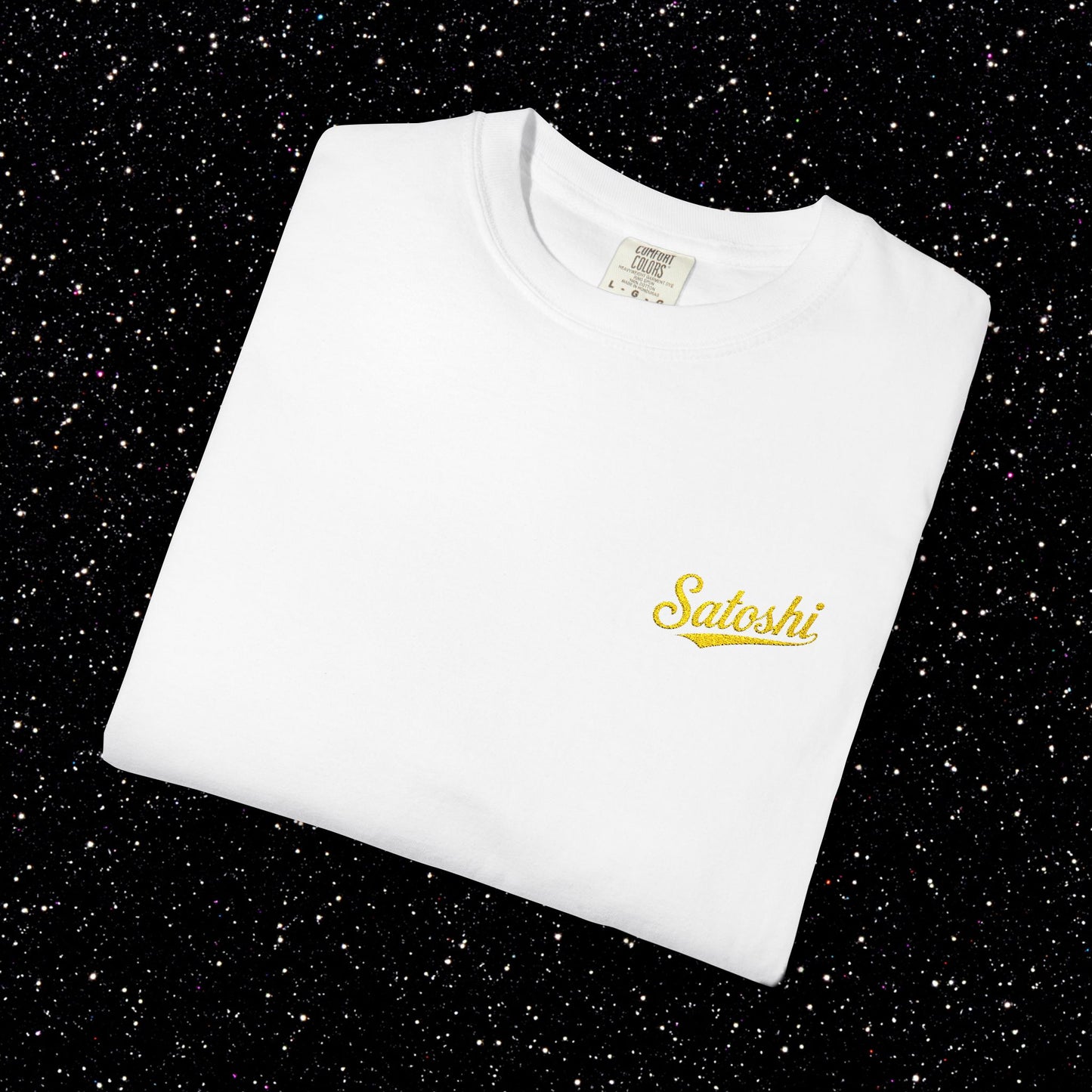 Satoshi Embroidered Tee Shirt