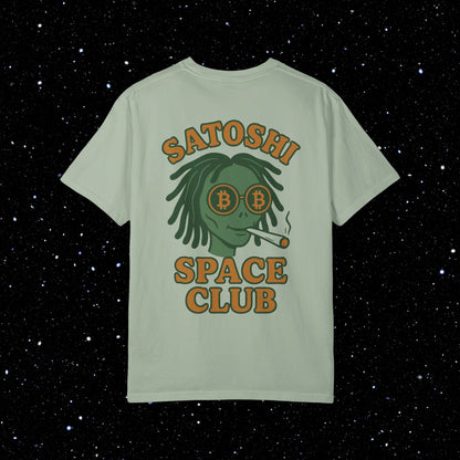 Satoshi Space Club Spaced Alien Backprint Tee