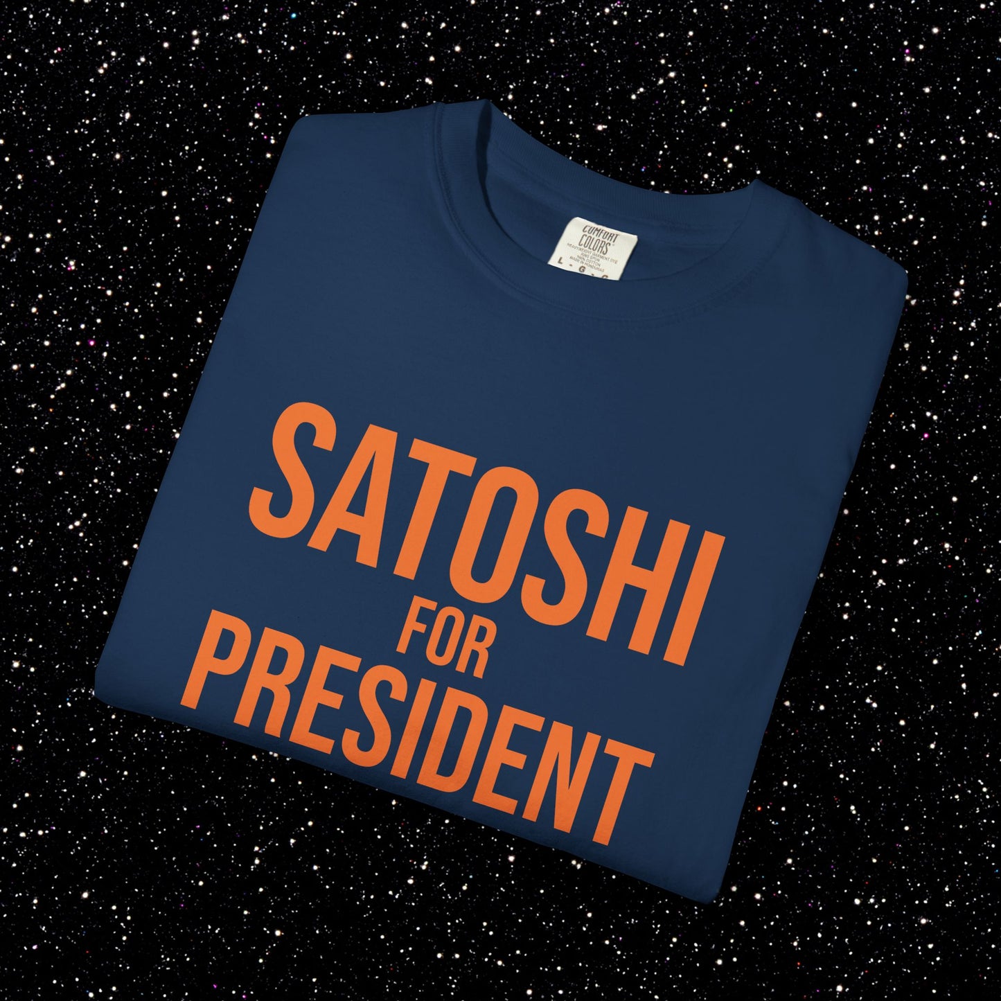 Satoshi for President Bitcoin Tee