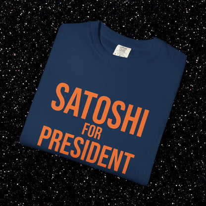Satoshi for President Bitcoin Tee
