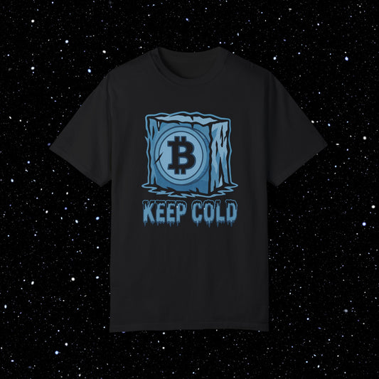 Bitcoin Cold Storage Comfort Colors Tee Shirt