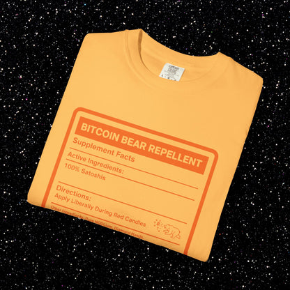 Bitcoin Bear Repellent T-Shirt | Funny Bitcoin Market Cycle Tee