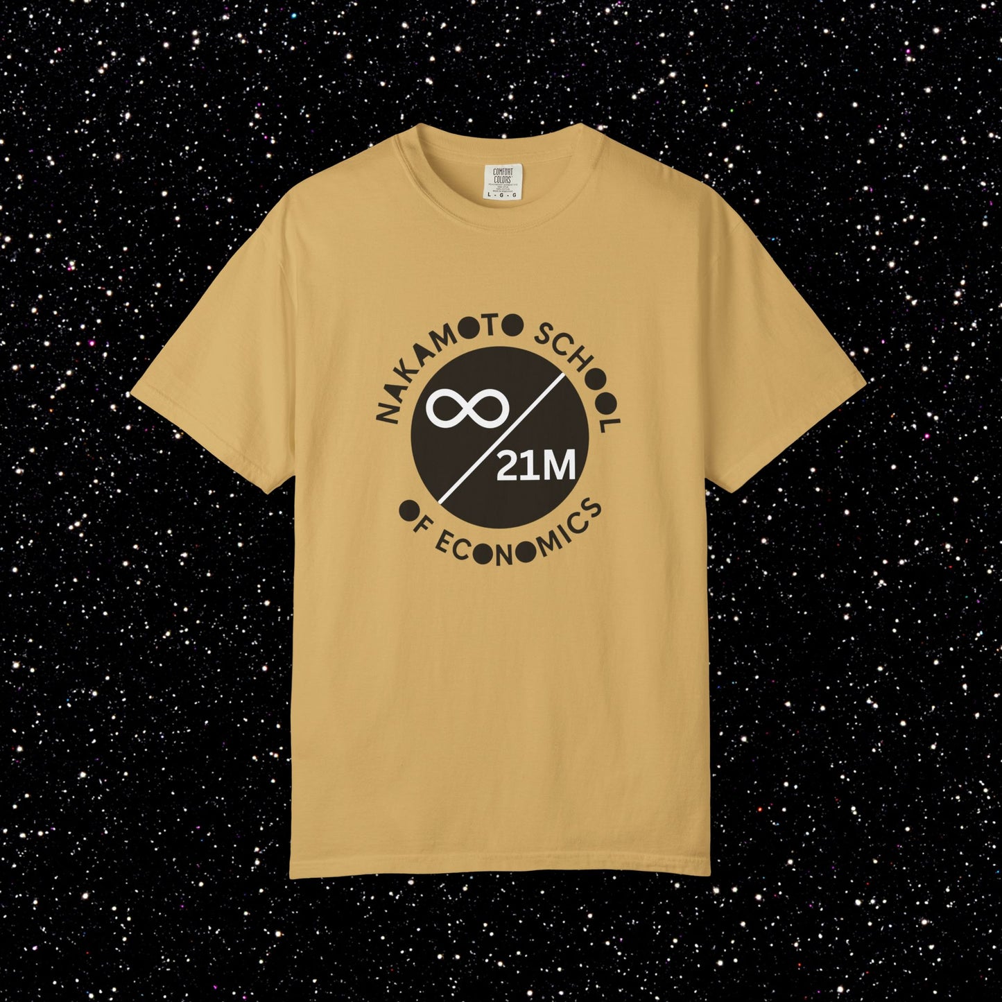 Nakamoto School of Economics ∞ / 21M Bitcoin Tee