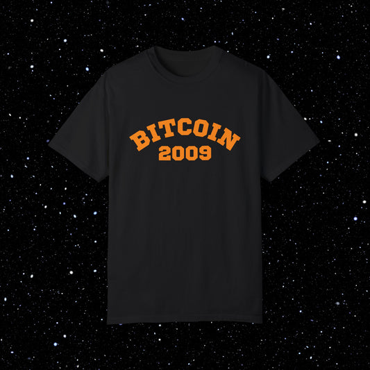 Bitcoin Class of 2009 Tee Shirt