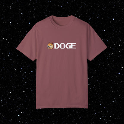 Doge Pixel Comfort Colors Tee