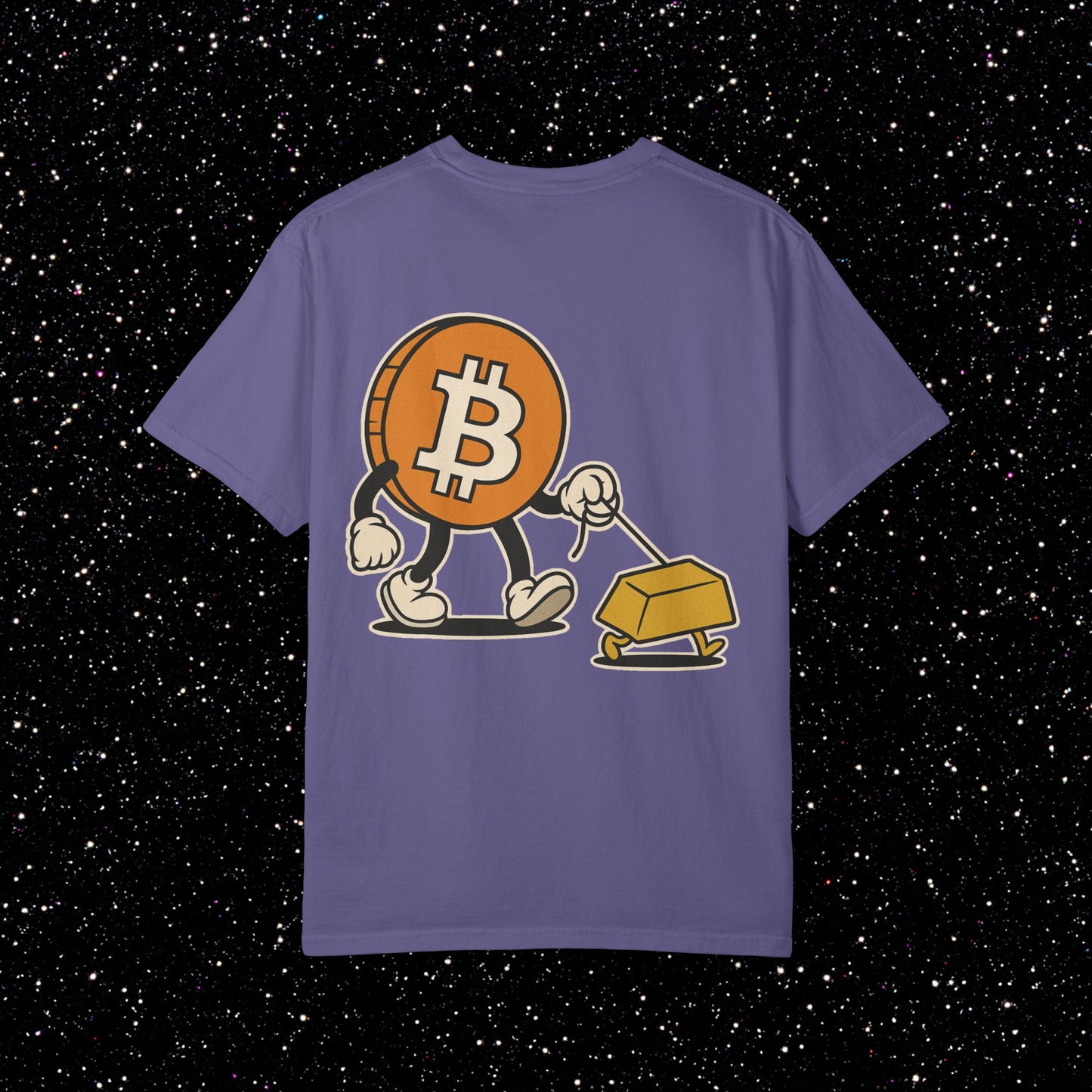 Pet Rock Bitcoin Backprint Tee