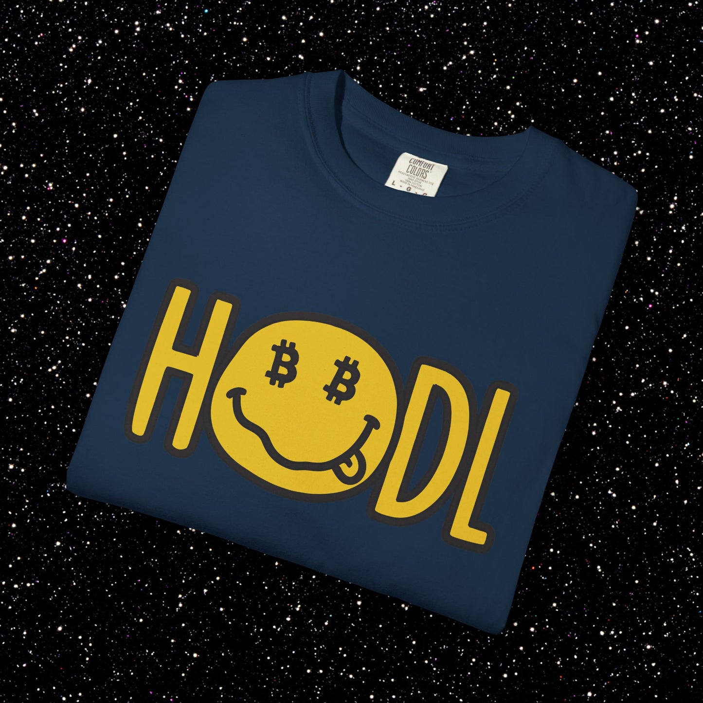 HODL Smiley Bitcoin Tee