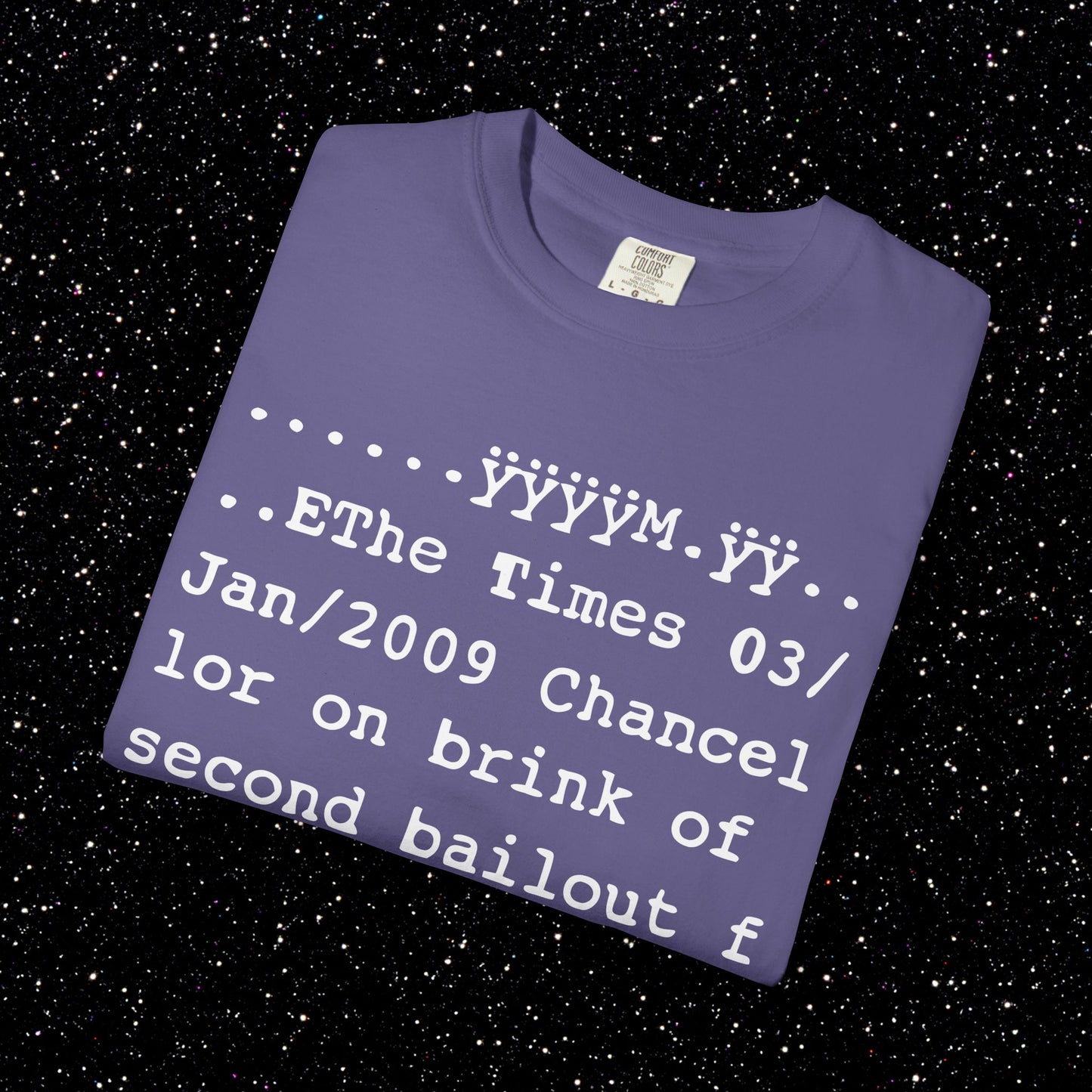 Genesis Block Glitch Tee