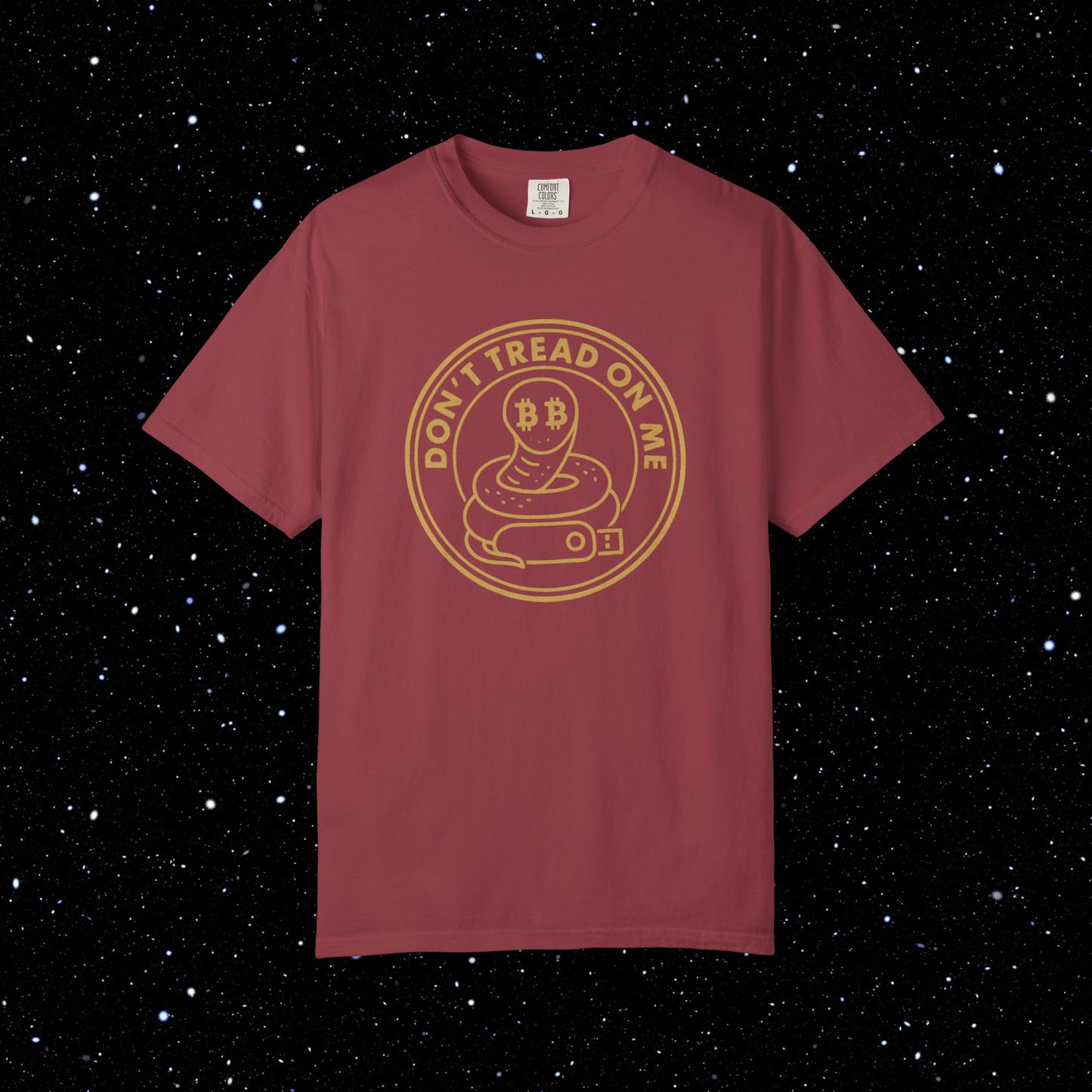 Don't Tread On Me Bitcoin Tee