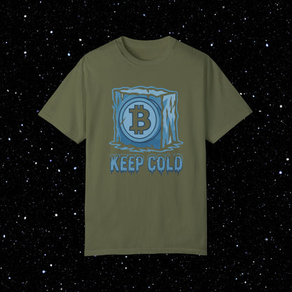 Bitcoin Cold Storage Comfort Colors Tee Shirt