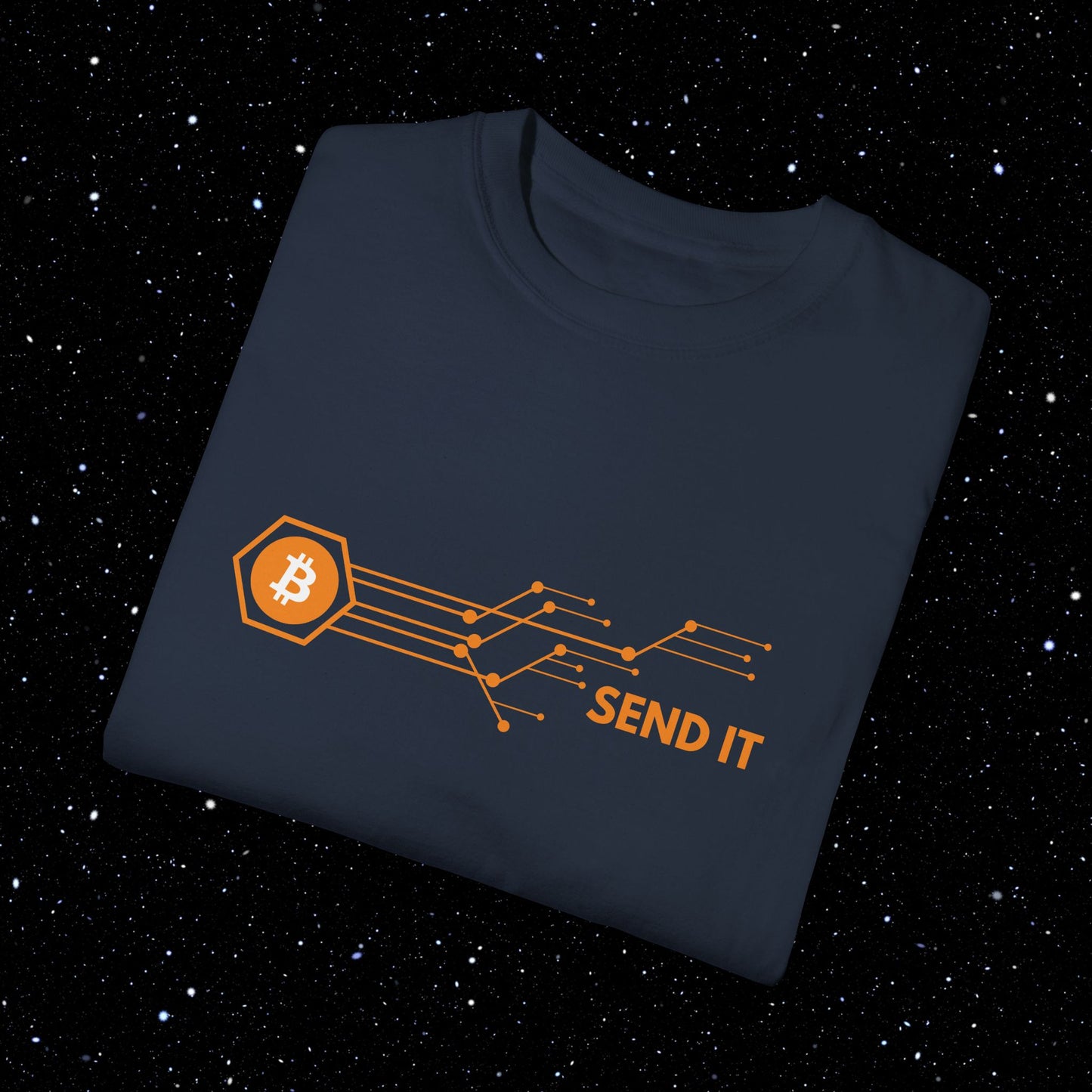 Send It - Bitcoin Comfort Colors Tee Shirt