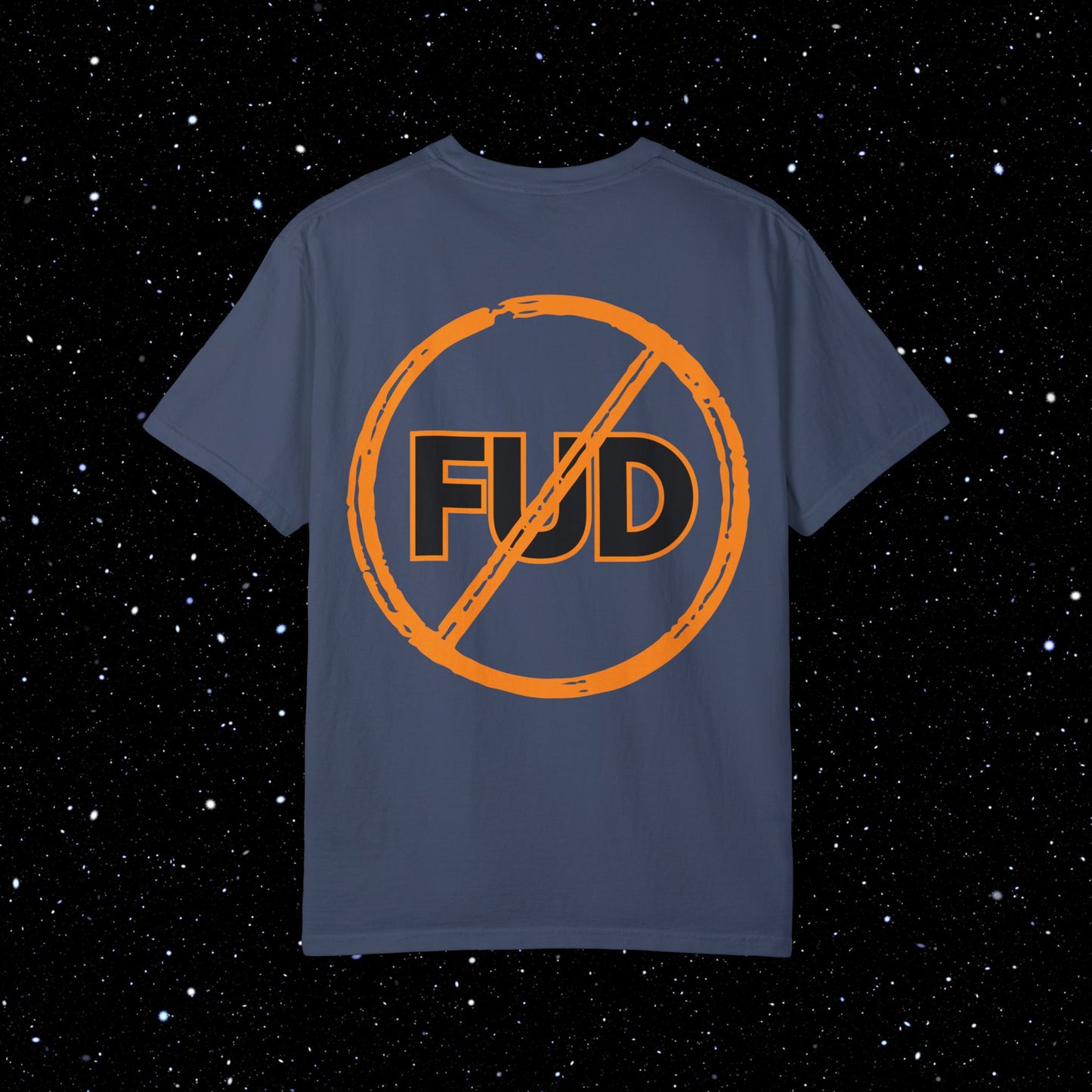 No FUD - Bitcoin Comfort Colors Back Print Tee