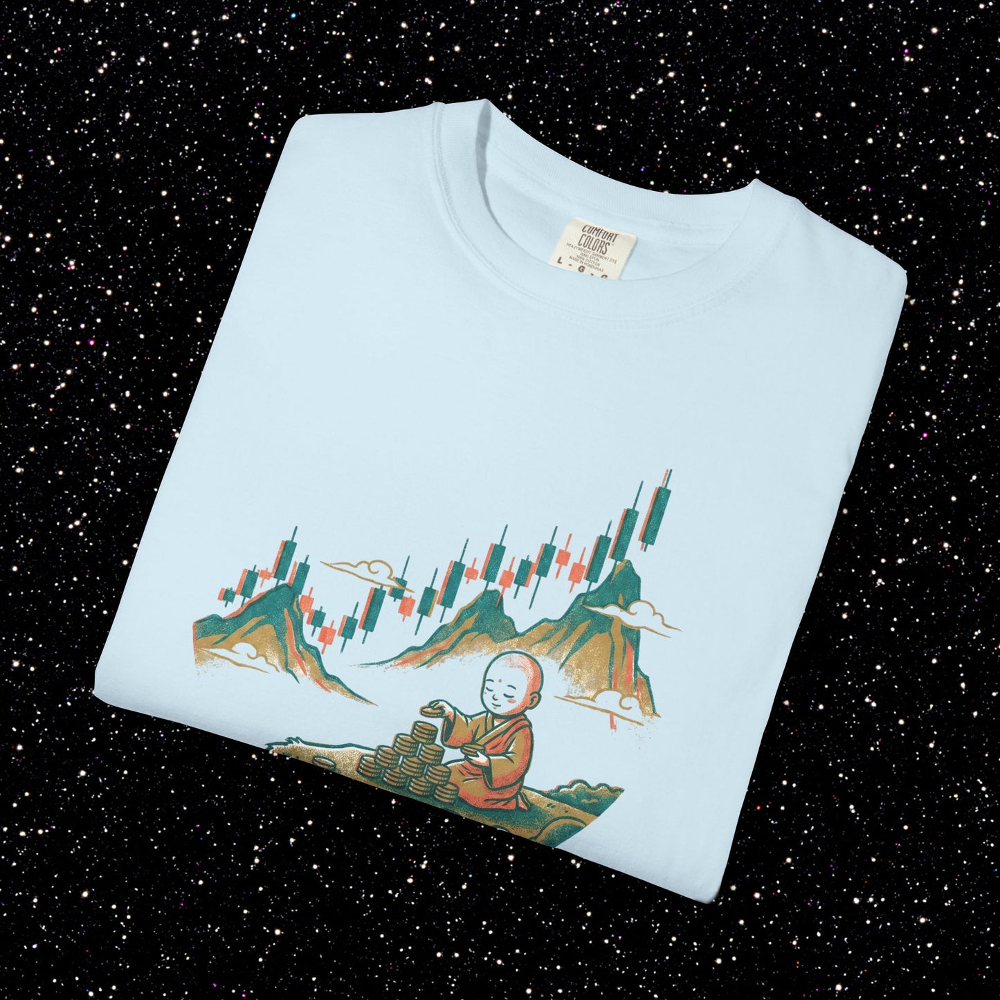 Stay Humble Stack Sats Ukiyo-e Tee