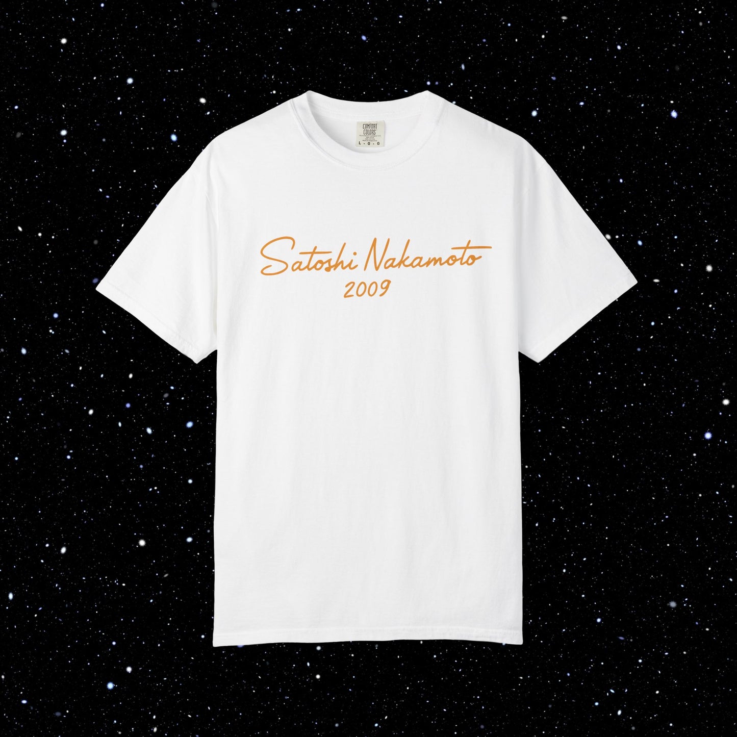 Satoshi Nakamoto 2009 Tee