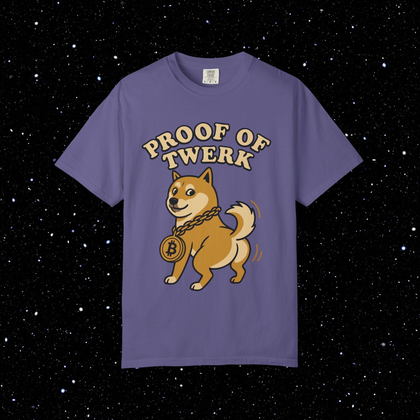 Proof of Twerk Bitcoin Doge Tee