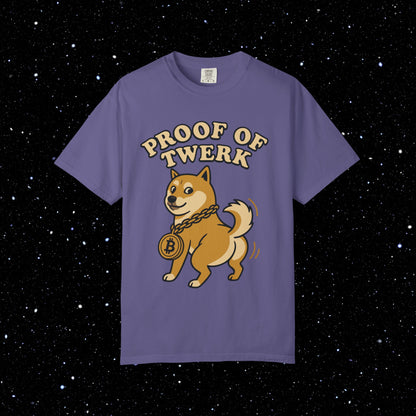 Proof of Twerk Bitcoin Doge Tee
