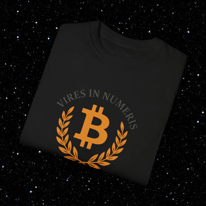 Vires in Numeris Bitcoin Comfort Colors Tee Shirt