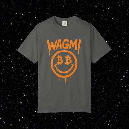 WAGMI Smiley Drip - Bitcoin Tee Shirt