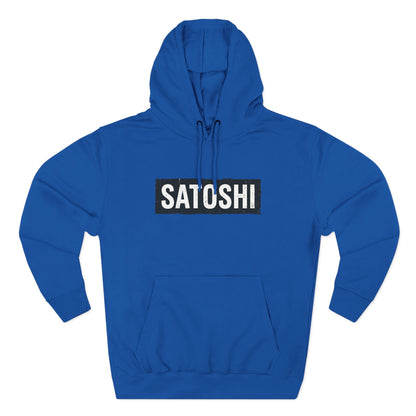 Satoshi Logo Fleece Hoodie