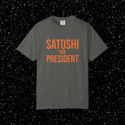Satoshi for President Bitcoin Tee