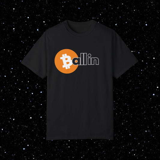 All In Bitcoin Comfort Colors Tee